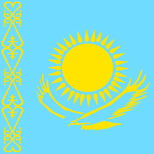 Kazakhstan flag