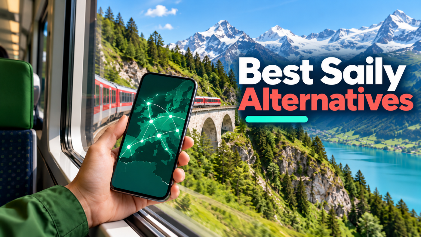 Best Saily Alternatives in 2026: Which eSIM Is Best Value? travel eSIM comparison