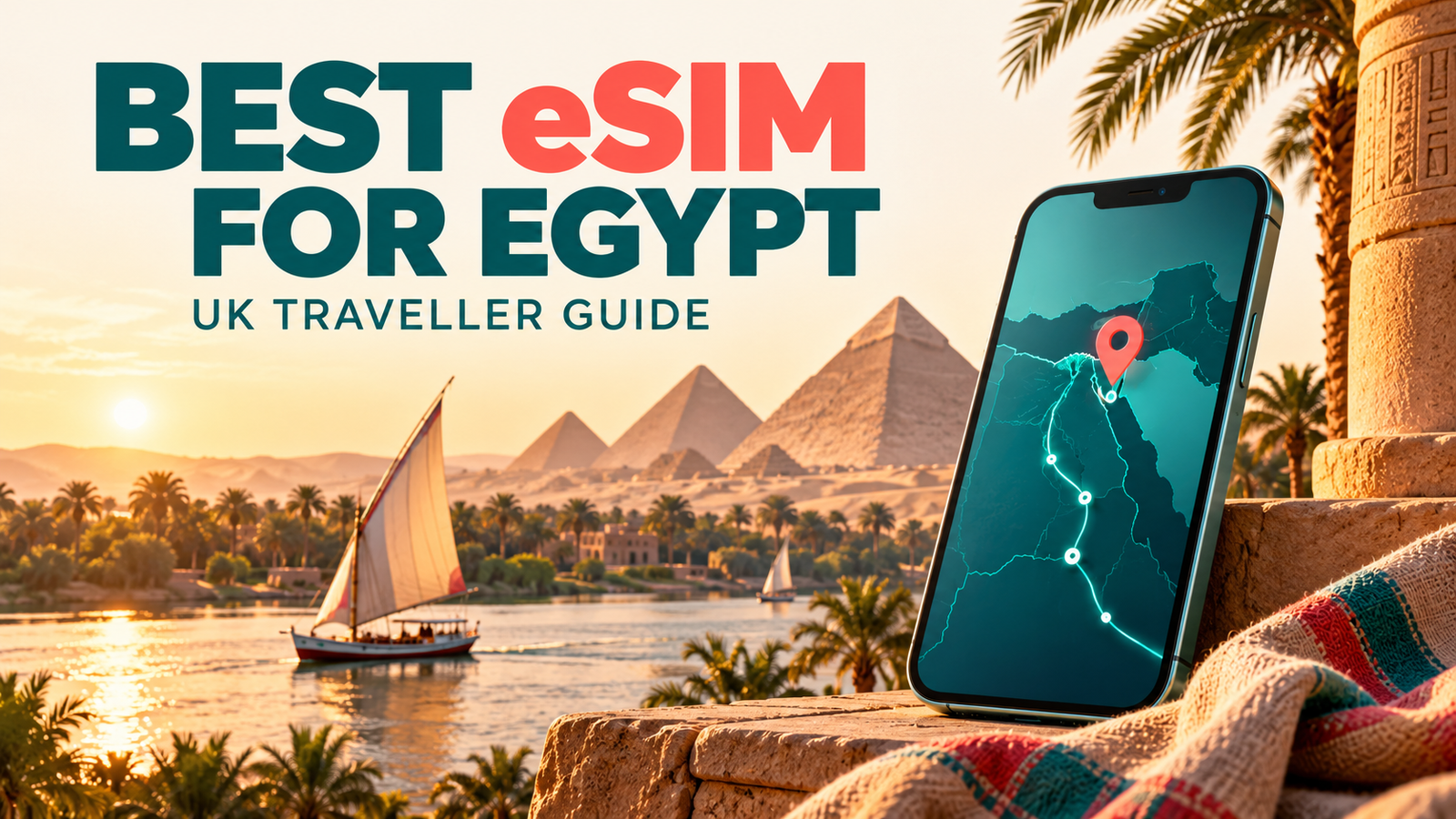 Best eSIM for Egypt in 2026: UK Traveller Plans article cover image
