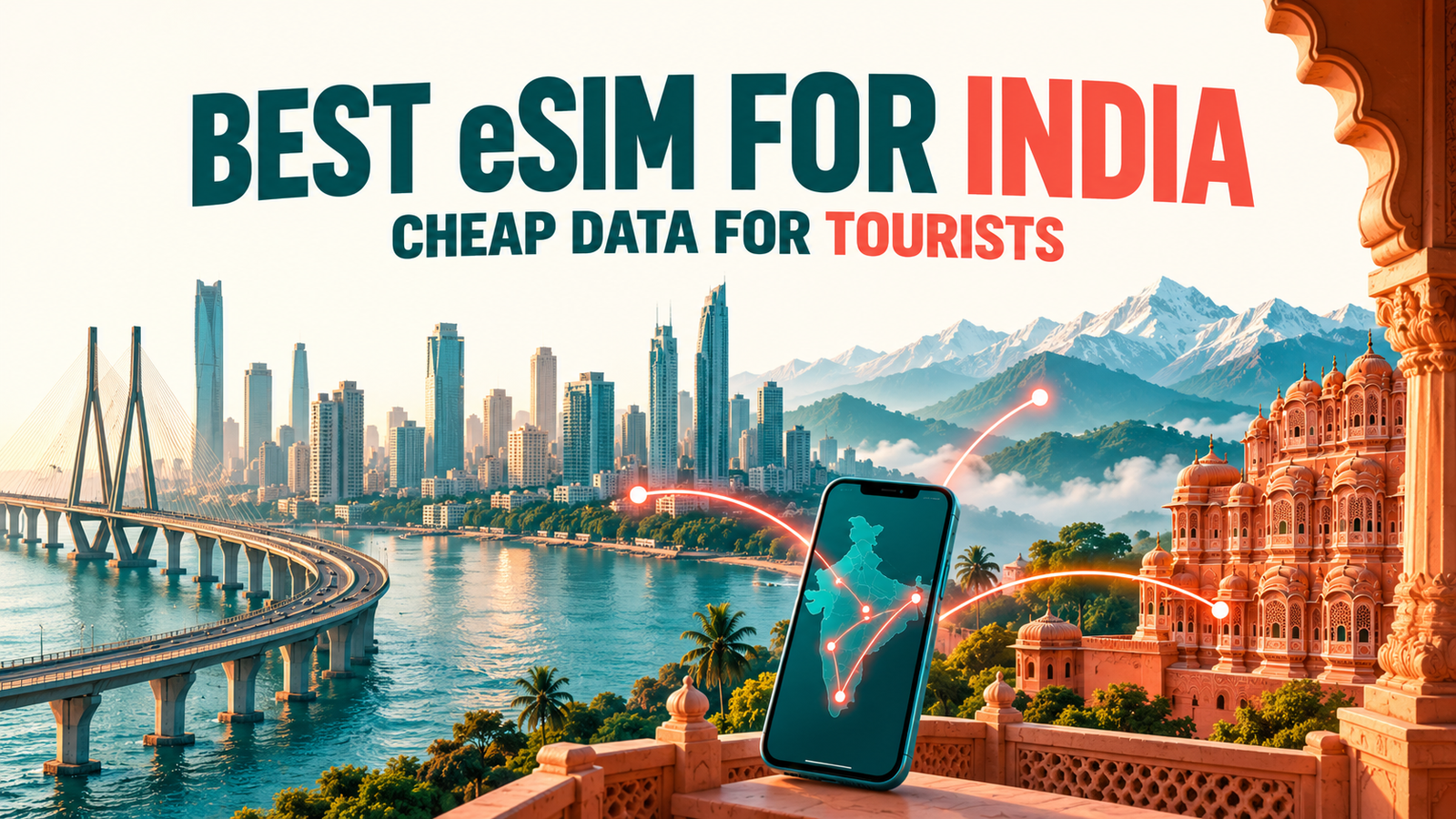Best eSIM for India in 2026: Tourist Data Plans article cover image