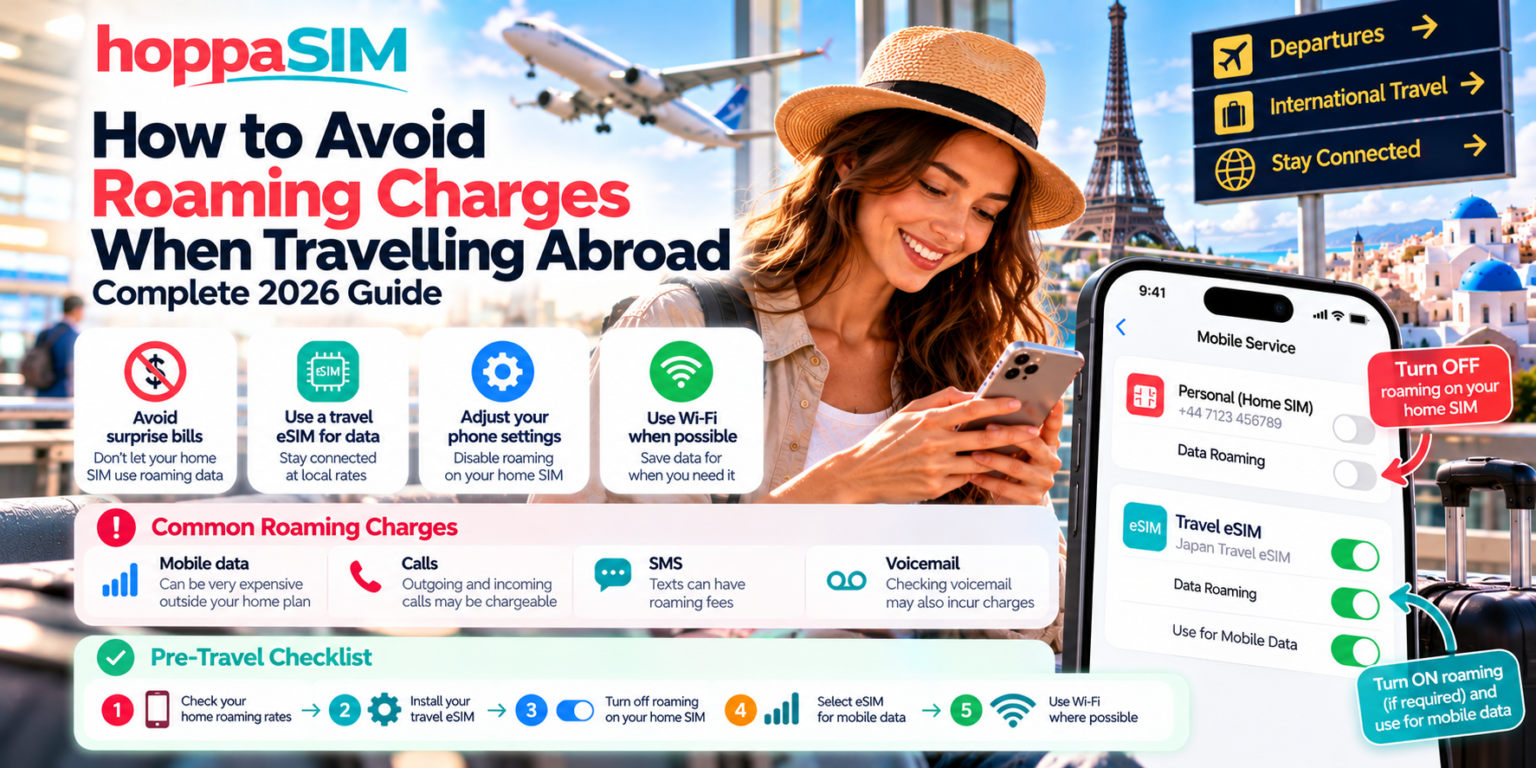 Roaming Setting How to Avoid Roaming Charges Abroad | 2026 Guide
